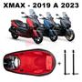 Imagem de Forração Yamaha Xmax 250 Forro Premium Vermelho + 2 Antena