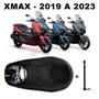 Imagem de Forração Yamaha Xmax Acessório Forro Preto Baú + 1 Antena