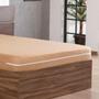 Imagem de Forro de Cama Solteiro Box Capa Colchao em Malha com Zíper Luxo e Praticidade