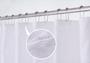 Imagem de Forro de cortina de chuveiro N&Y HOME Solid White 180x180cm Poliéster