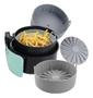 Imagem de Forro De Silicone Protetor Forma Air Fryer Forno Redondo