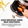 Imagem de Forro Tapete Protetor Silicone Para Air Fryer Fritadeira Universal Não Gruda - Redondo / Quadrado