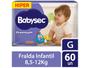 Imagem de Fralda Babysec Premium Hiper G 8,5 a 12kg 60 Unidades