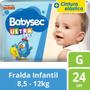 Imagem de Fralda Babysec Ultra G com 22 unidades