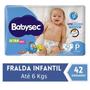 Imagem de Fralda BabySec Ultra Mega 6 Pacotes Tamanho P