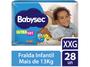 Imagem de Fralda Babysec Ultrasec Galinha Pintadinha Tam XXG a partir de 13kg 28 Unidades