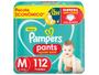 Imagem de Fralda Calça Pampers Pants Ajuste Total Tam. M 6 a 10kg 112 Unidades