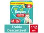Imagem de Fralda Calça Pampers Pants Ajuste Total Tam. M 6 a 10kg 112 Unidades