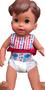 Imagem de Fralda de boneca fraldinhas descartveis 40 un -007-  ED1 Brinquedos serve Baby Alive Little mommy boneca faz xixi