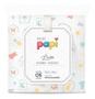 Imagem de  fralda de pano luxo com bainha tecido duplo papi estampada kit c/5 un - 100% algodao p/ bebê -papi