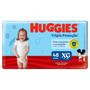 Imagem de Fralda Descartável Huggies Tripla Proteção Mega+ Tamanho XG - 6 Pacotes com 48 Fraldas - Total de 288 Tiras