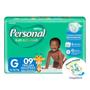 Imagem de Fralda Descartavel Infantil Bebe Personal Baby G com 9 Unidades