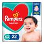 Imagem de Fralda Descartável Infantil Pampers Supersec XG Pacote com 22 Unidades