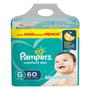 Imagem de Fralda Descartável Infantil Pampers tamanho G 60 unidades