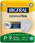 Imagem de Fralda Geriátrica Bigfrall Derma Plus P (08 Pcts C/09 Unid) - Bigfral