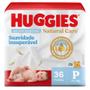 Imagem de Fralda Huggies Natural Care Tamanho P 36 Fraldas Descartáveis