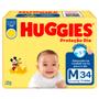 Imagem de Fralda Huggies Proteção Dia Tamanho M 34 Unidades Descartáveis