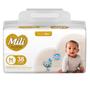 Imagem de Fralda Infantil Mili Love e Care Premium Hiper Tamanho M com 38 Unidades Descartáveis