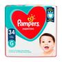 Imagem de Fralda Infantil Pampers SuperSec G com 34 unidades