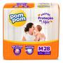 Imagem de Fralda Infantil Pom Pom Mamãe/Derma Protek
