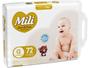 Imagem de Fralda Mili Premium Love & Care Tam. G 9 a 12,5kg 72 Unidades