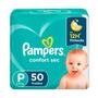 Imagem de Fralda Pampers Confort Sec Mega P 50 Unidades