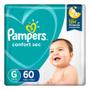 Imagem de Fralda Pampers Confort Sec Pack Tamanho G 60 unidades