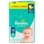 Imagem de Fralda Pampers Confort Sec Tamanho P 72 Unidades Descartáveis