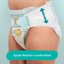 Imagem de Fralda Pampers Confort Sec Tamanho P Pacote Mega com 50 Fraldas Descartáveis