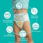 Imagem de Fralda Pampers Confort Sec Tamanho P Pacote Mega com 50 Fraldas Descartáveis