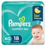 Imagem de Fralda Pampers Confort Sec XG 18 Tiras