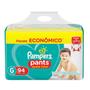 Imagem de Fralda Pampers Pants Ajuste Total Max G 94 Unidades