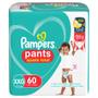 Imagem de Fralda Pampers Pants Ajuste Total Tamanho XXG com 60 Unidades