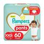 Fralda Pampers Premium Care Pants Calça Tam. XXG 14 a 25kg 60 Unidades Imagem de Fralda Pampers Premium Care Pants Calça Tam. XXG 14 a 25kg 60 Unidades