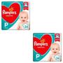 Imagem de Fralda Pampers Supersec Jumbo Vermelha 2 Pacotes Tamanho P Com 34 fraldas Cada - 5 kg à 8 kg