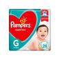 Imagem de Fralda Pampers Supersec Jumbo Vermelha Tamanho G 8 Pacotes Com 26 Unidades Cada - 9 kg à 13 kg