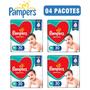 Imagem de Fralda Pampers Supersec tamanho M kit c/ 04 pacotes - P&G