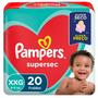 Imagem de Fralda Pampers Supersec Tamanho XXG 20 Unidades