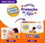 Imagem de Fralda Pom Pom Protek Proteção de Mãe Jumbo P com 30 Unidades