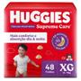 Imagem de Fralda Roupinha Huggies Supreme Care Tamanho XG Pacote Hiper 48 Fraldas Descartáveis