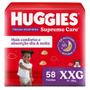 Imagem de Fralda Roupinha Huggies Supreme Care Tamanho XXG 58 Unidades Descartáveis