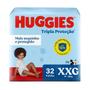 Imagem de Fralda Tamanho XXG Huggies Tripla Proteção 32 Unidades Huggies