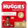 Imagem de Fraldas Descartáveis Huggies Supreme Care TAM G 32 Unidades