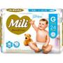 Imagem de Fraldas Descartáveis Mili Love & Care Jumbo G 24Un