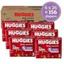 Imagem de Fraldas Huggies Little Movers Tamanho 3 (7-13kg) - Pacote com 156 Unidades