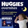 Imagem de Fraldas Huggies Overnites Tamanho 5 - Para Bebês com Mais de 12kg (27lbs)