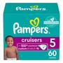 Imagem de Fraldas Pampers Cruisers Tamanho 5 - Pacote com 60 Unidades