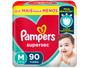 Fraldas Pampers Supersequinha Tam. M 6 a 10kg 90 Unidades Imagem de Fraldas Pampers Supersequinha Tam. M 6 a 10kg 90 Unidades