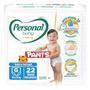 Imagem de Fraldas Personal Baby Premium Pants Jumbo 2 Pacotes Tamanho G Com 22 Unidades Cada