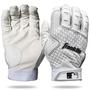 Imagem de Franklin Sports 2ª Skinz Batting Gloves - Branco/Branco - Juventude XX-Pequeno